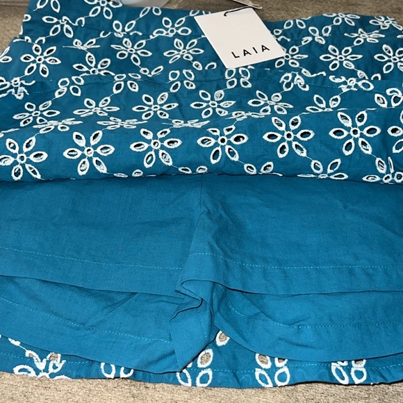 Laia - Tiered Eyelet Skort ANTHROPOLOGIE SAMPLE PIECE - Picture 8 of 9